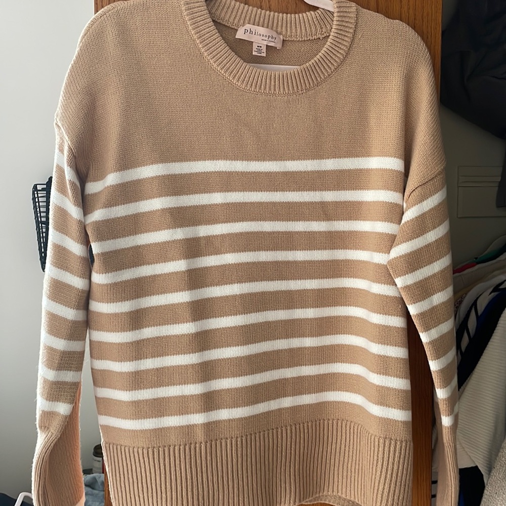 Philosophy Striped Sweater